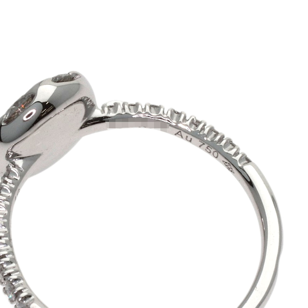 CARTIER Etincel de Cartier Diamond #46 Ring K18 White Gold Ladies [Used]