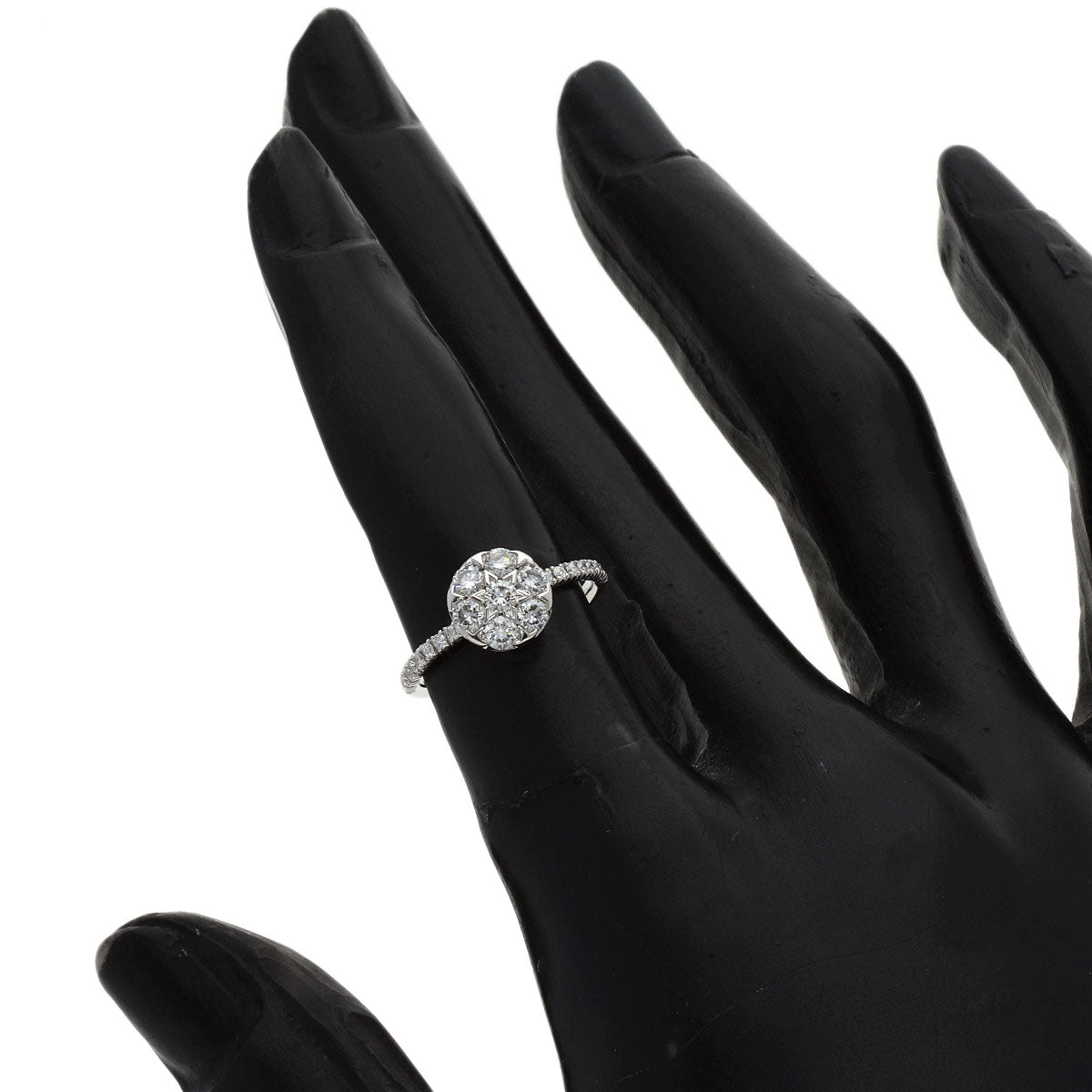 CARTIER Etincel de Cartier Diamond #46 Ring K18 White Gold Ladies [Used]