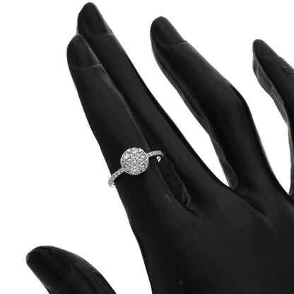 CARTIER Etincel de Cartier Diamond #46 Ring K18 White Gold Ladies [Used]