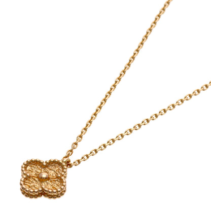 Van Cleef & Arpels Sweet Alhambra Necklace K18 Pink Gold Ladies [Used]
