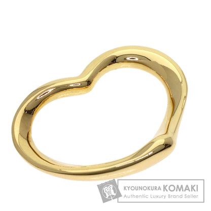 TIFFANY&Co. Open heart Pendant top K18 Yellow Gold Ladies [Used]