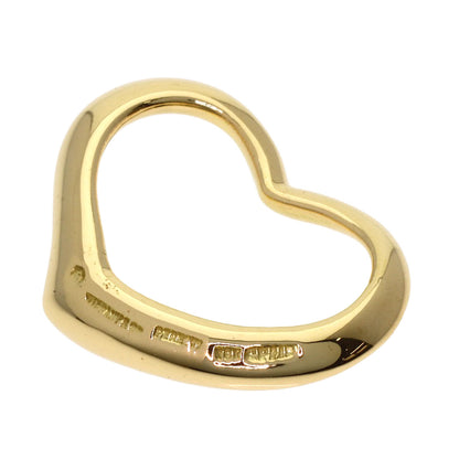 TIFFANY&Co. Open heart Pendant top K18 Yellow Gold Ladies [Used]