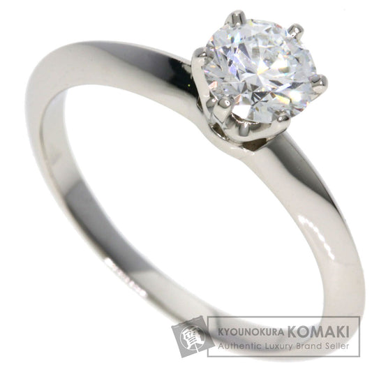 TIFFANY&Co. Solitaire Diamond E-VS1 Ring Platinum PT950 Ladies [Used]