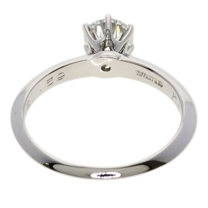 TIFFANY&Co. Solitaire Diamond E-VS1 Ring Platinum PT950 Ladies [Used]