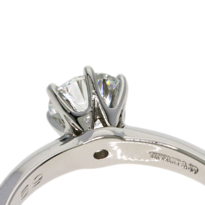 TIFFANY&Co. Solitaire Diamond E-VS1 Ring Platinum PT950 Ladies [Used]