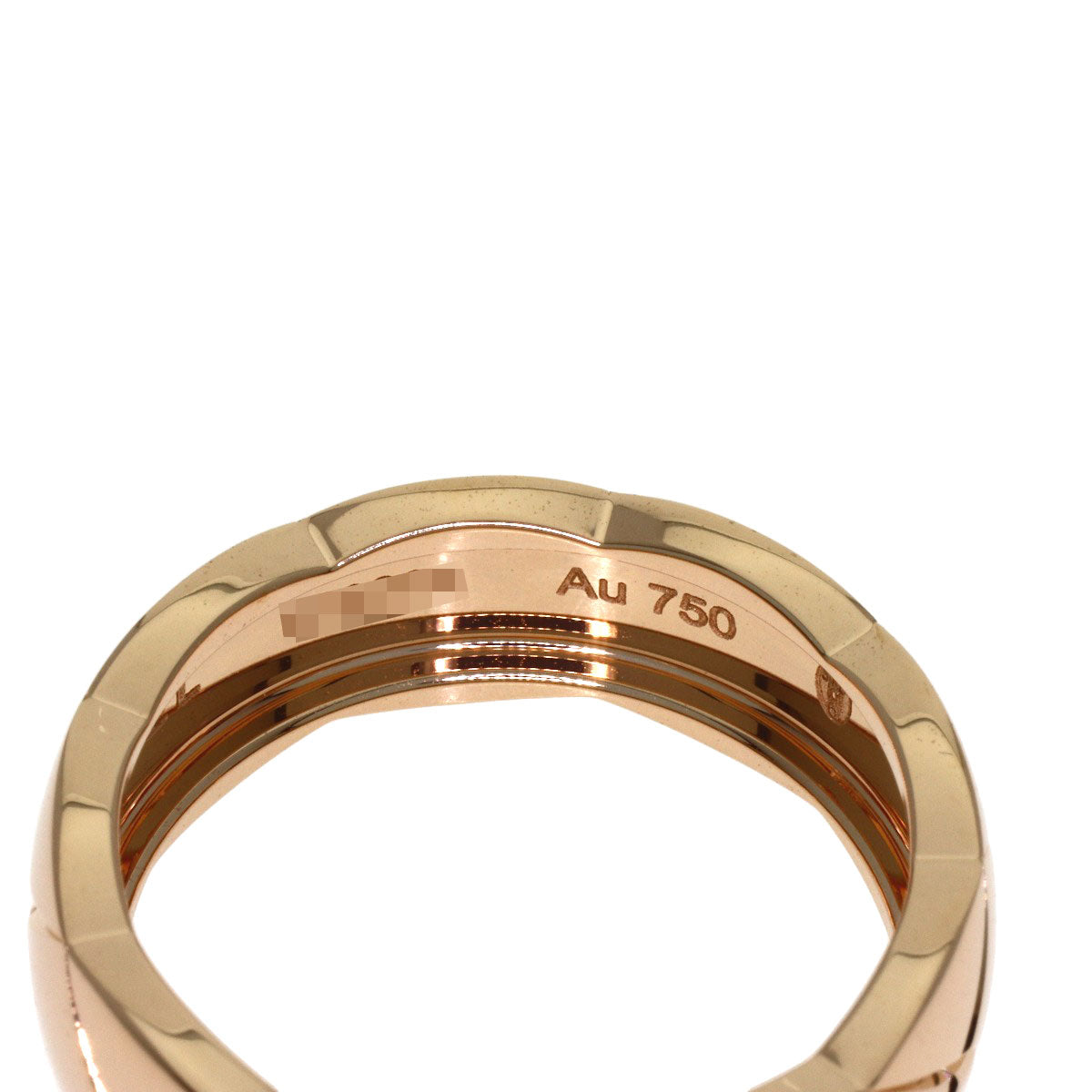 CHANEL Coco Crush #55 Ring K18 Pink Gold Ladies [Used]