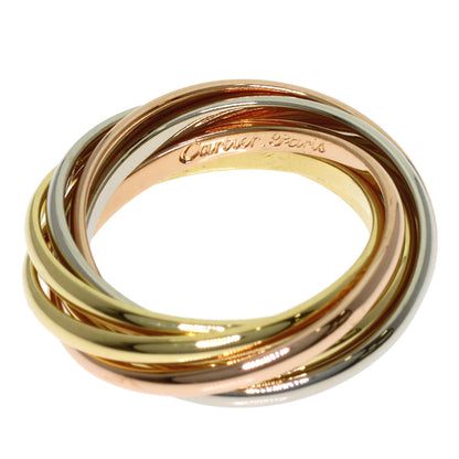 CARTIER Trinity 7-pack #48 Ring K18 Yellow Gold 18K Pink GoldLadies [Used]