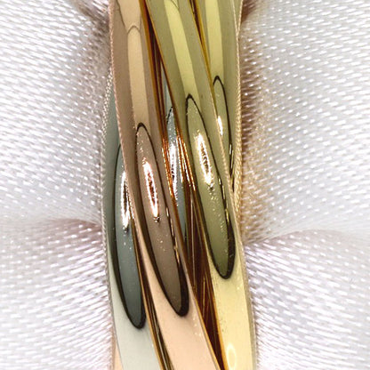 CARTIER Trinity 7-pack #48 Ring K18 Yellow Gold 18K Pink GoldLadies [Used]