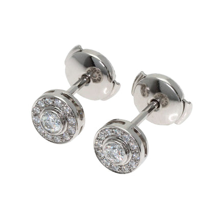TIFFANY&Co. Circlet Diamond earring Platinum PT950 Ladies [Used]