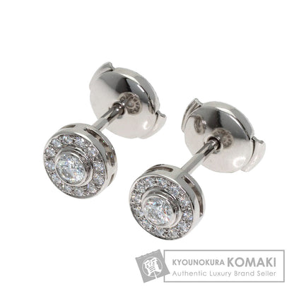 TIFFANY&Co. Circlet Diamond earring Platinum PT950 Ladies [Used]