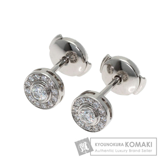 TIFFANY&Co. Circlet Diamond earring Platinum PT950 Ladies [Used]