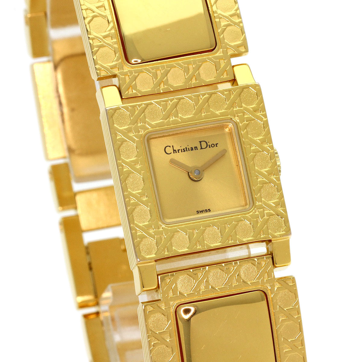 CHRISTIAN DIOR La Parisienne Watches D60-150 Gold Plated/Gold Plated Ladies