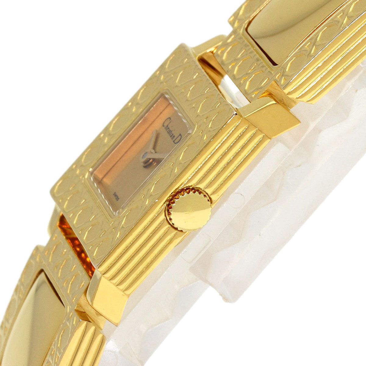 CHRISTIAN DIOR La Parisienne Watches D60-150 Gold Plated/Gold Plated Ladies