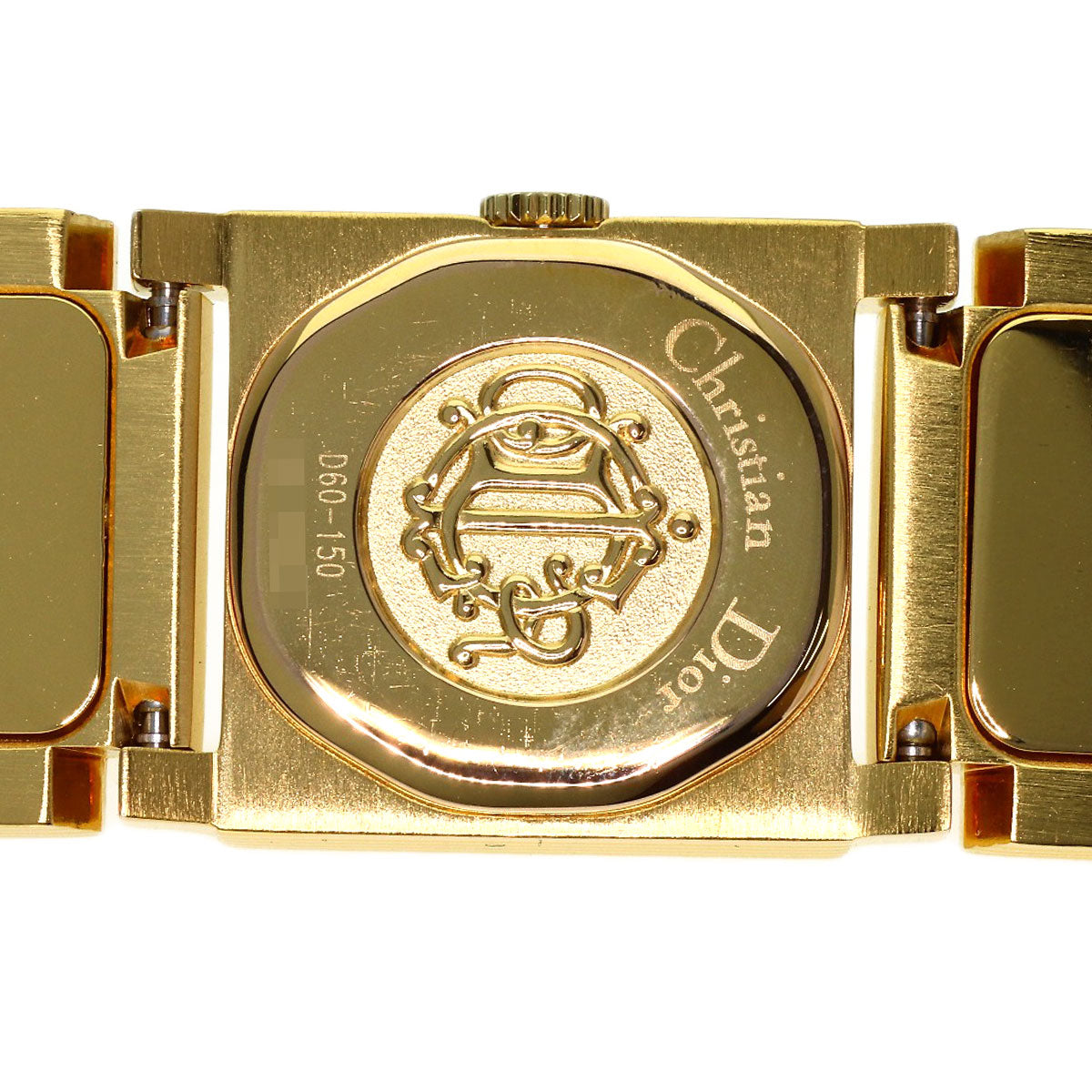 CHRISTIAN DIOR La Parisienne Watches D60-150 Gold Plated/Gold Plated Ladies