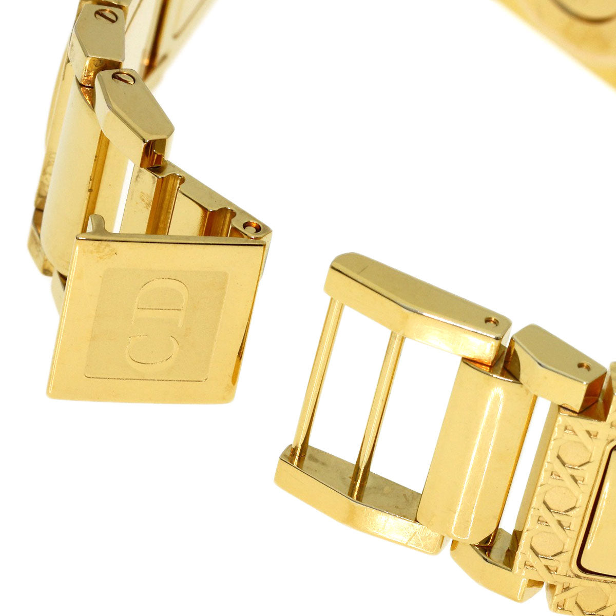 CHRISTIAN DIOR La Parisienne Watches D60-150 Gold Plated/Gold Plated Ladies