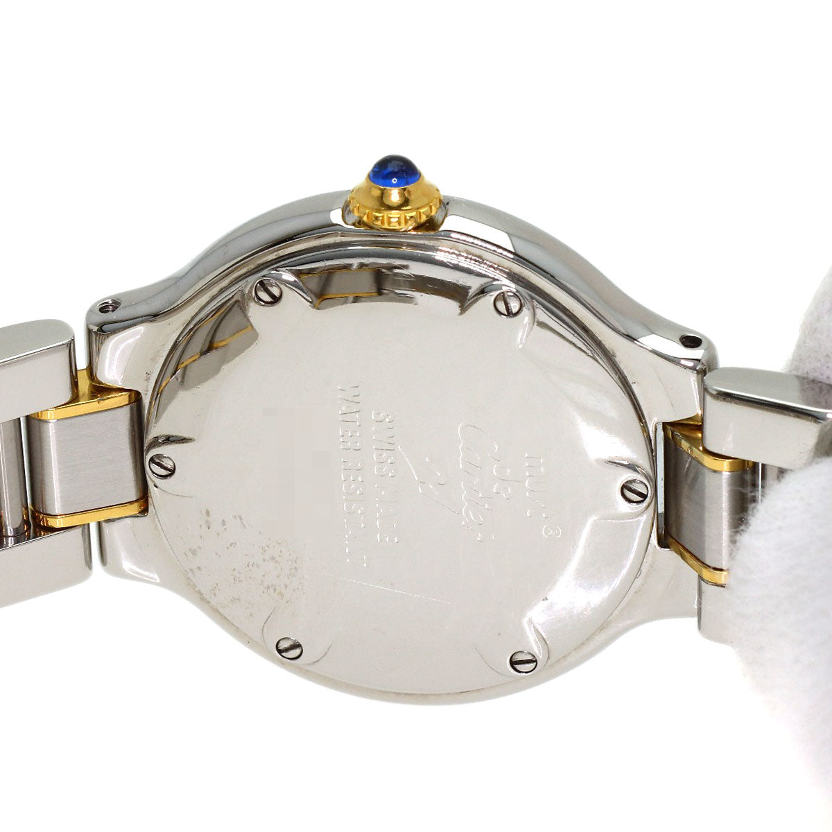 CARTIER Must21 SM Watches W10073R6 Stainless Steel/SSxGP Ladies