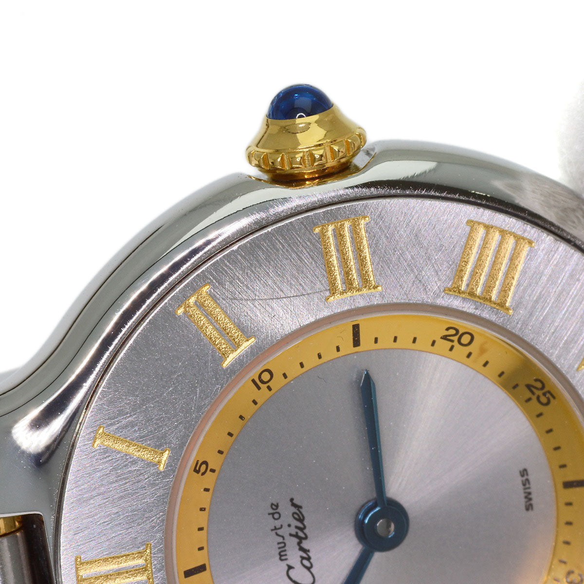 CARTIER Must21 SM Watches W10073R6 Stainless Steel/SSxGP Ladies
