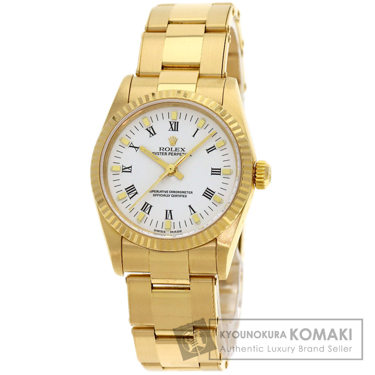 ROLEX Oyster perpetual Watches 77518 K18 Yellow Gold/18K Yellow Gold Boys