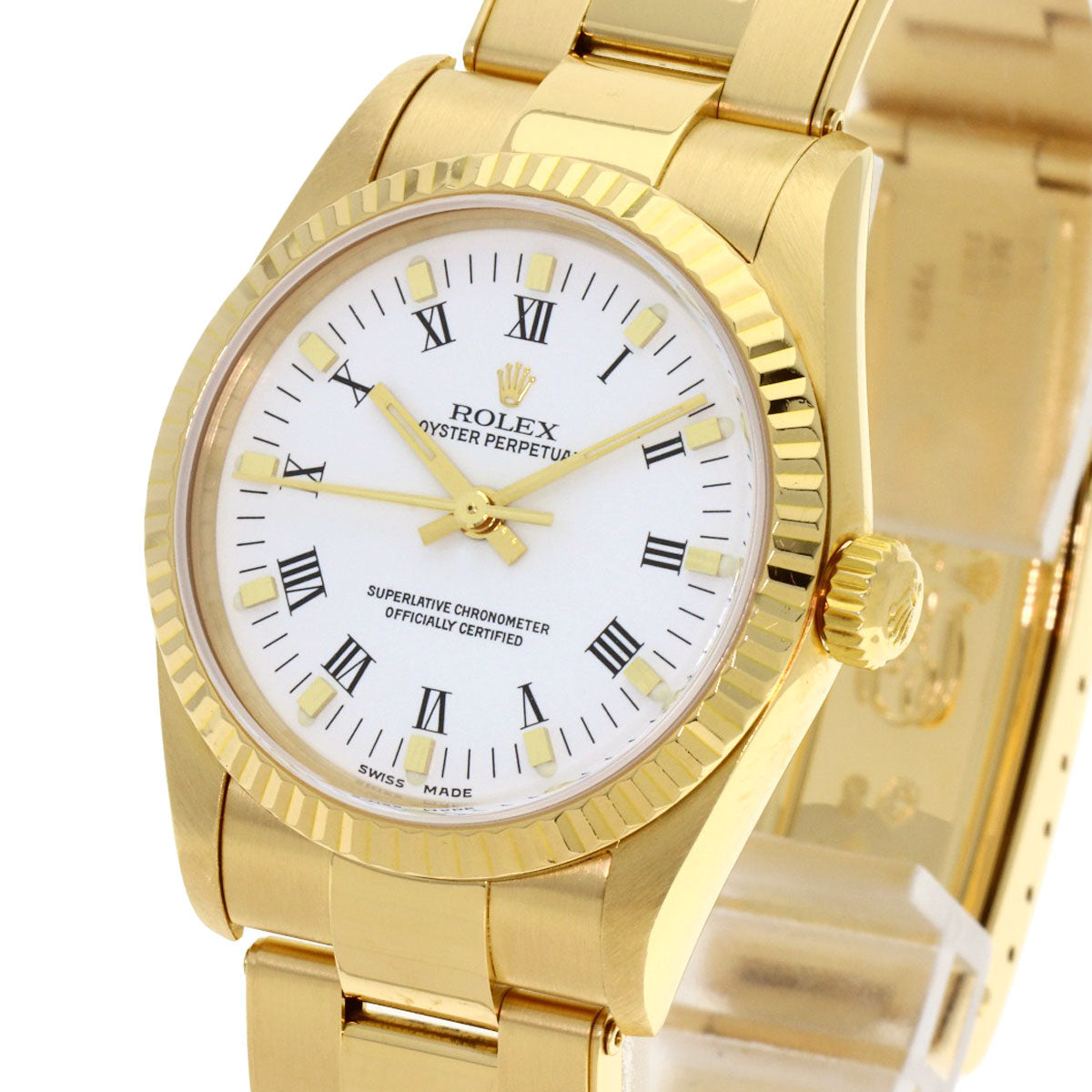ROLEX Oyster perpetual Watches 77518 K18 Yellow Gold/18K Yellow Gold Boys
