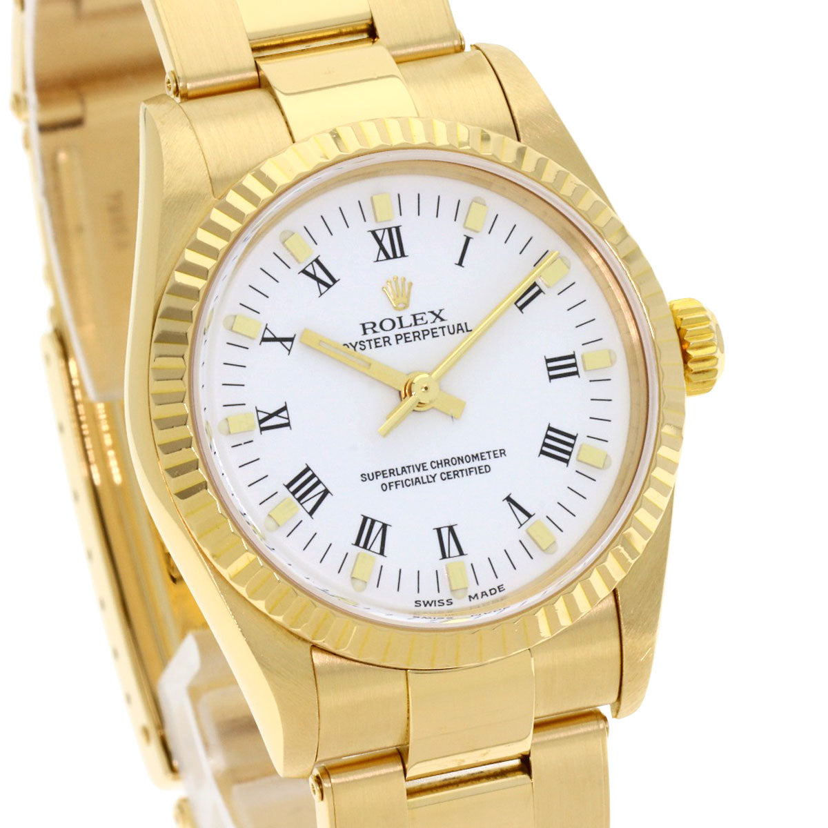 ROLEX Oyster perpetual Watches 77518 K18 Yellow Gold/18K Yellow Gold Boys