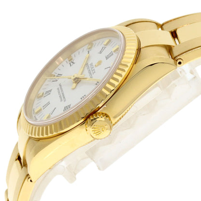 ROLEX Oyster perpetual Watches 77518 K18 Yellow Gold/18K Yellow Gold Boys
