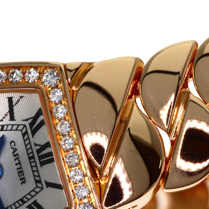 CARTIER Mini Ladonya Diamond Bezel Watches WE60086I K18 Pink Gold/18K Pink Gold Ladies