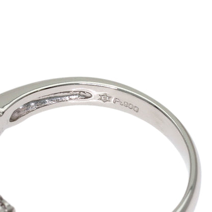 Aquamarine Tanzanite Diamond Ring Platinum PT900 5.4g　Ladies