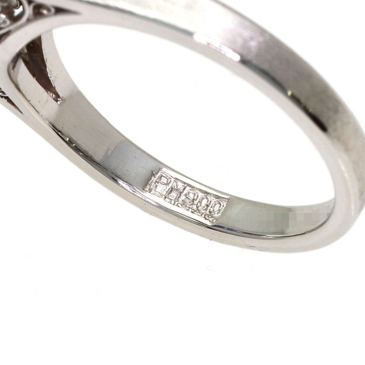1.36ct Sapphire Diamond Ring PlatinumPM900 6.6g　Ladies