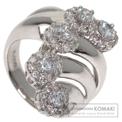 1.55ct Diamond Ring Platinum PT900 11.82g　Ladies