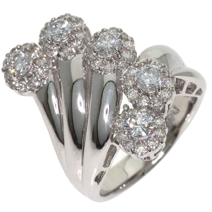 1.55ct Diamond Ring Platinum PT900 11.82g　Ladies