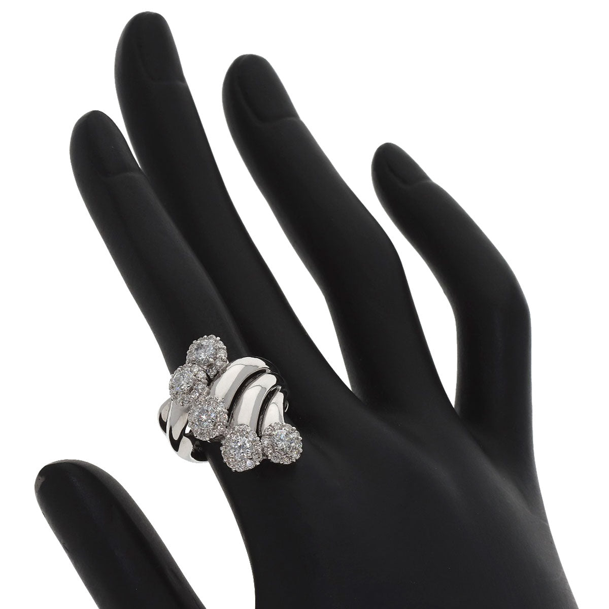 1.55ct Diamond Ring Platinum PT900 11.82g　Ladies