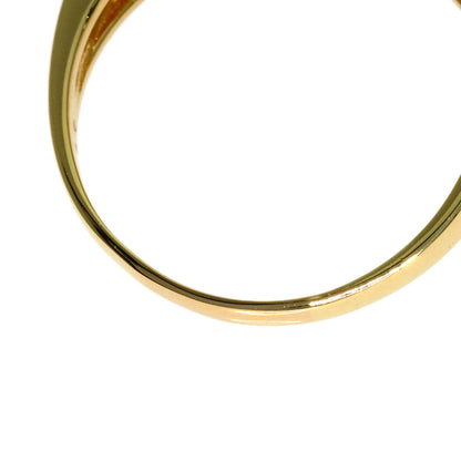 0.4ct Diamond Ring K18 Yellow Gold 5.74g　Ladies