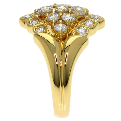 1.01ct Diamond Ring K18 Yellow Gold 6.9g　Ladies