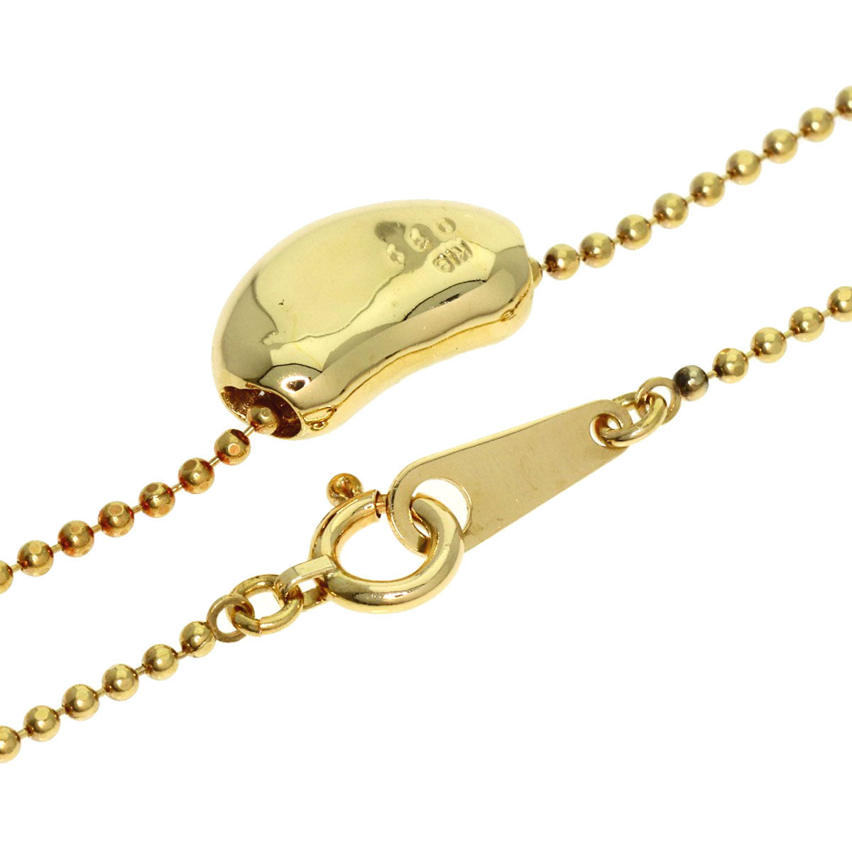 0.3ct Diamond Necklace K18 Yellow Gold 3.8g　Ladies
