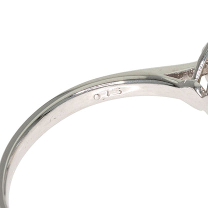 Akoya Pearl Pearl Diamond Ring Platinum PT900 4.5g　Ladies