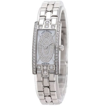HARRY WINSTON Avenue C Mini Elliptic (Unused) Watches AVCQHM16WW053 K18 White Gold/K18 White Gold Ladies