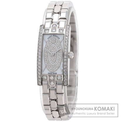 HARRY WINSTON Avenue C Mini Elliptic (Unused) Watches AVCQHM16WW053 K18 White Gold/K18 White Gold Ladies
