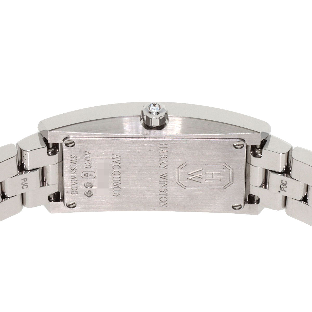 HARRY WINSTON Avenue C Mini Elliptic (Unused) Watches AVCQHM16WW053 K18 White Gold/K18 White Gold Ladies