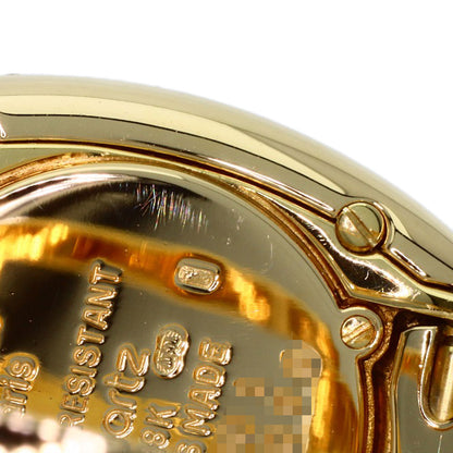 CARTIER Baignoire Genuine Full Pave Diamond Watches WB5009D8 K18 Yellow Gold/K18YG/Diamond Ladies