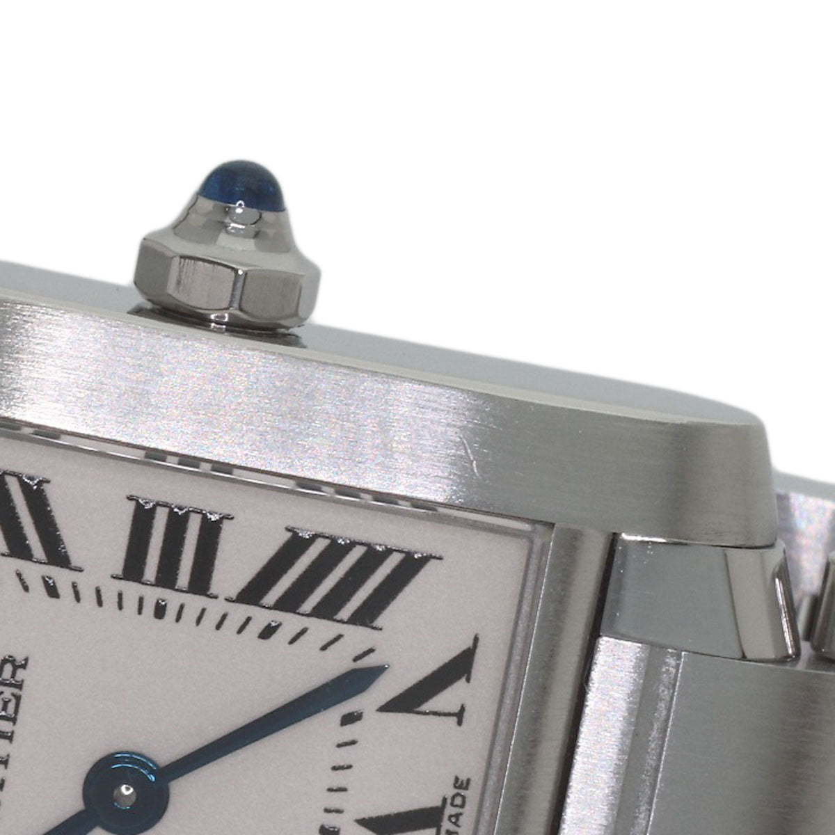 CARTIER Tank francais Watches W51008Q3 Stainless Steel/Stainless Steel Ladies