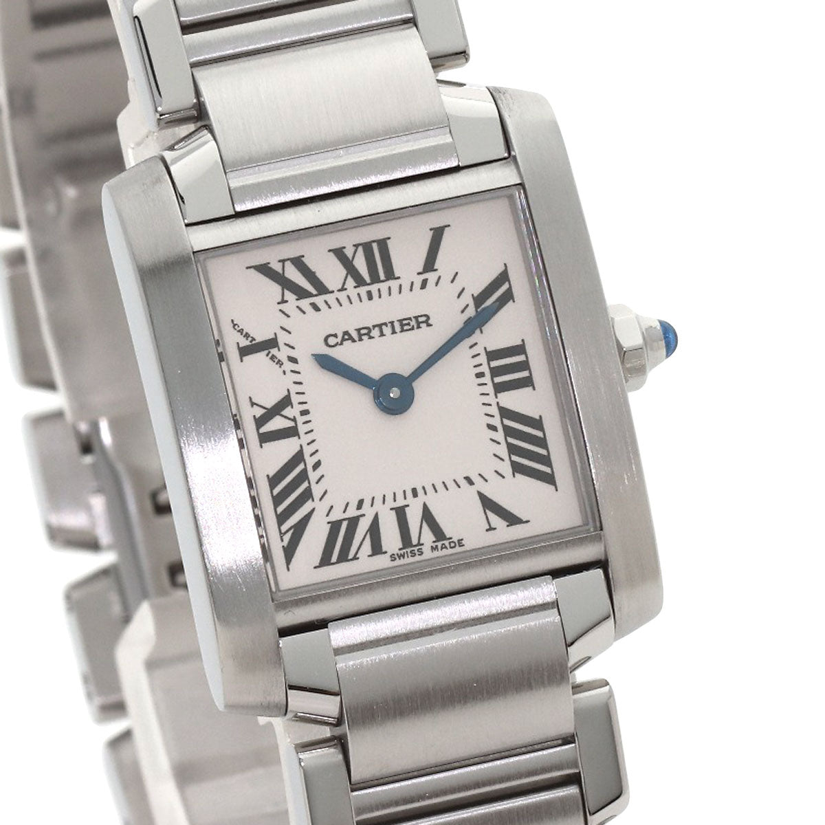 CARTIER Tank francais Watches W51008Q3 Stainless Steel/Stainless Steel Ladies