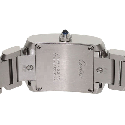 CARTIER Tank francais Watches W51008Q3 Stainless Steel/Stainless Steel Ladies