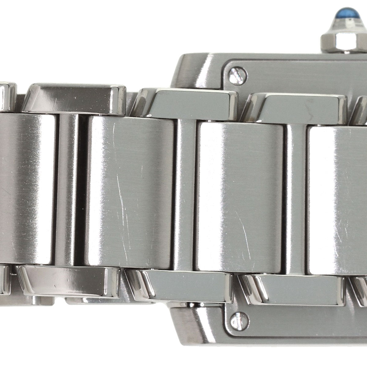CARTIER Tank francais Watches W51008Q3 Stainless Steel/Stainless Steel Ladies