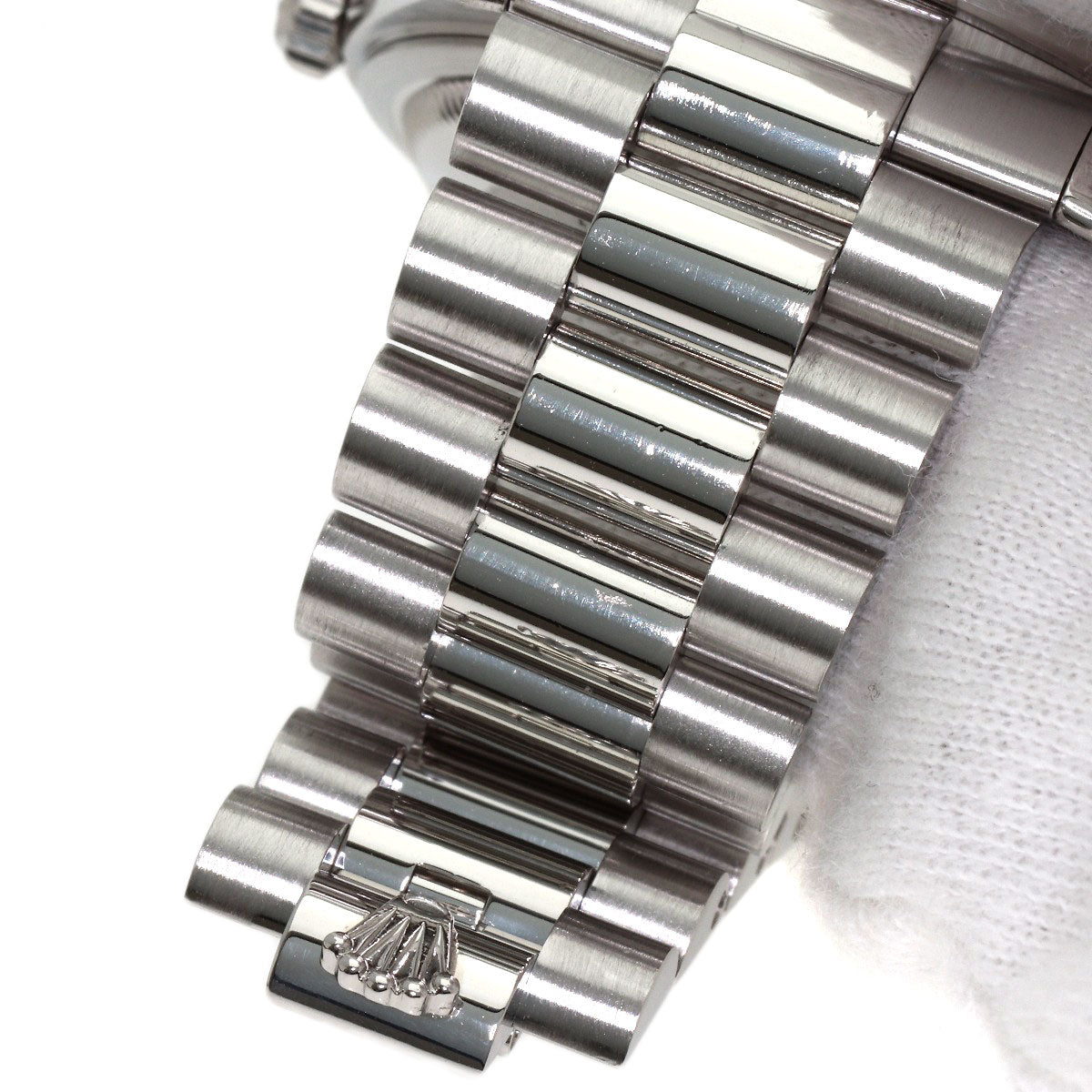 ROLEX Day Date Ice Blue Diamond Watches 118366 Platinum PT950/PT950 mens