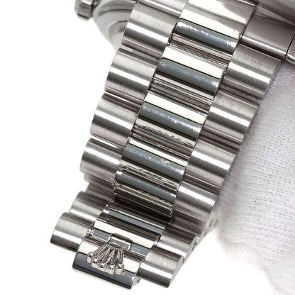 ROLEX Day Date Ice Blue Diamond Watches 118366 Platinum PT950/PT950 mens