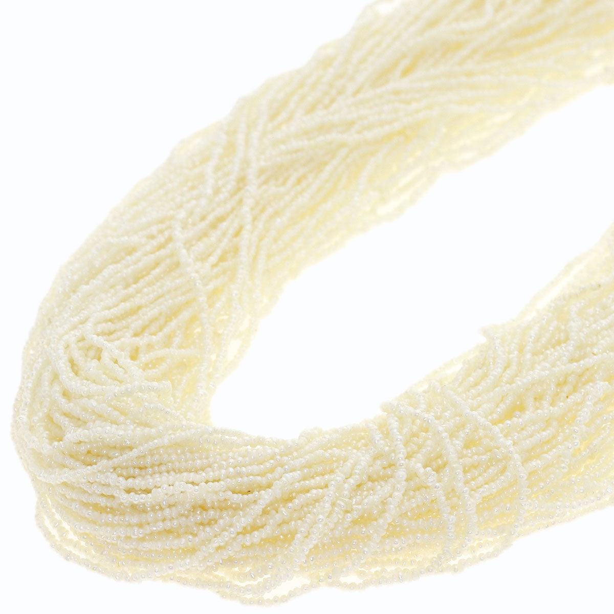 Poppy Pearl Diamond 84 strands Necklace K14 Yellow Gold 124.4g　Ladies