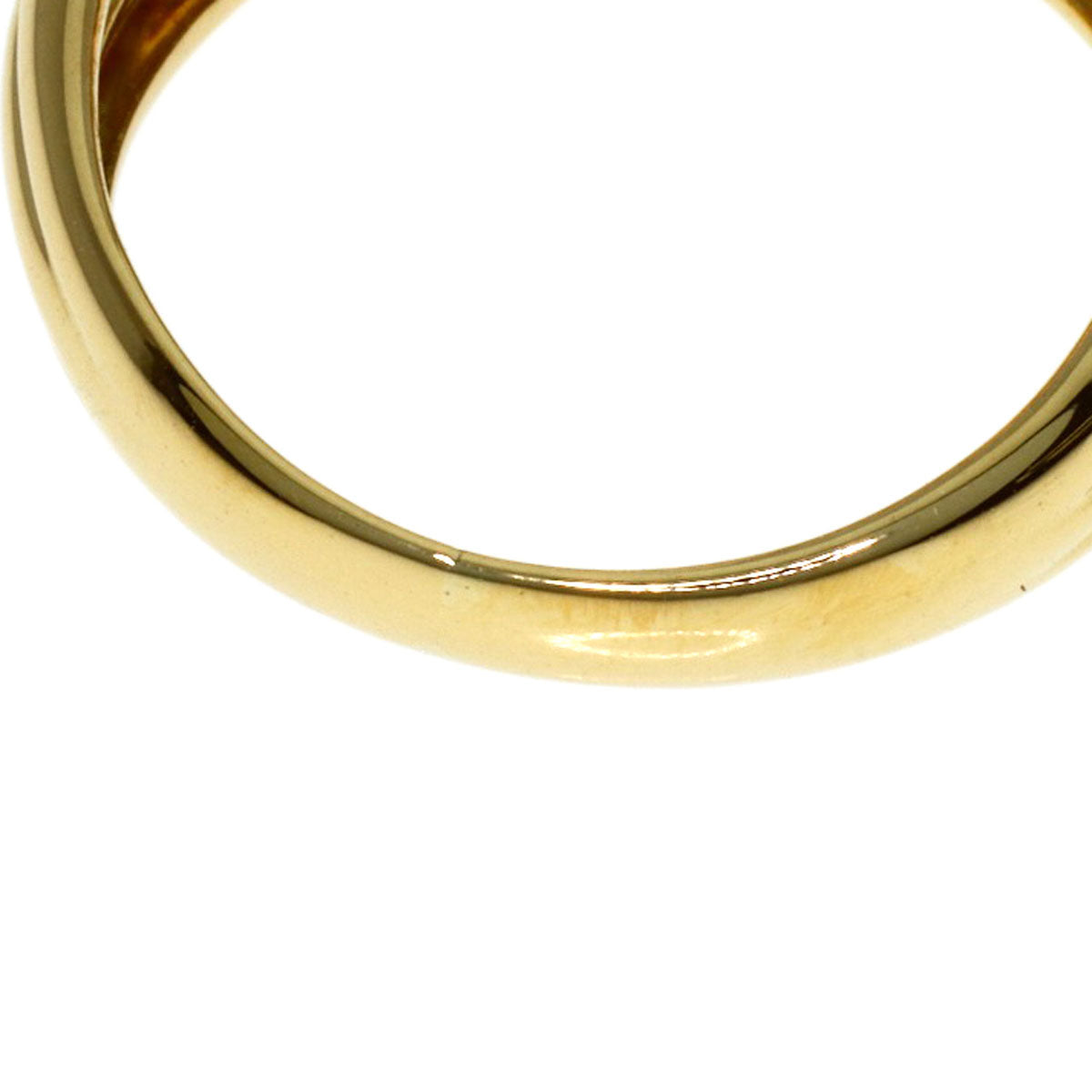 CELINE Diamond Ring K18 Yellow Gold PT900Ladies [Used]