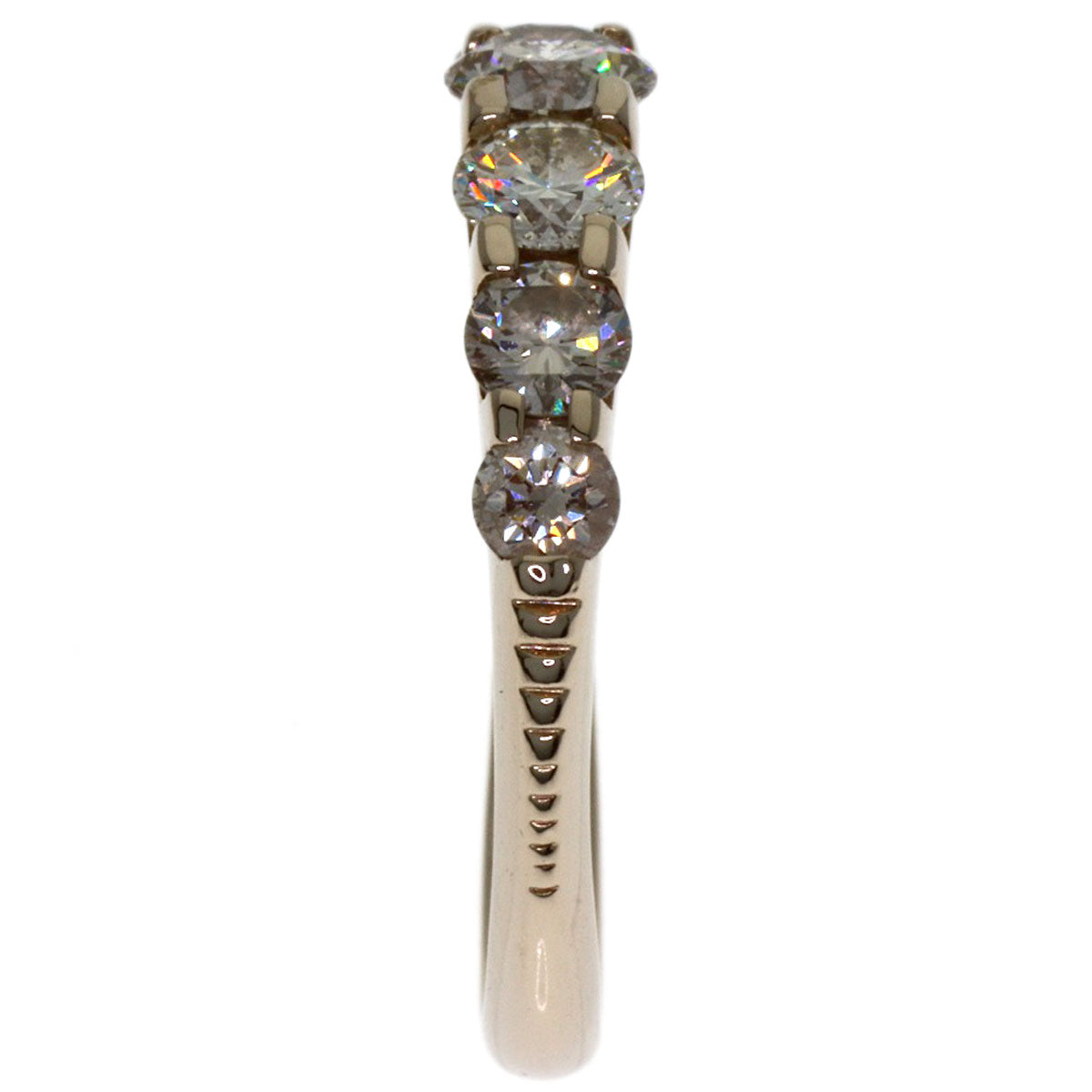 Kashikey Naked Brown Diamond Ring K18BG Ladies [Used]