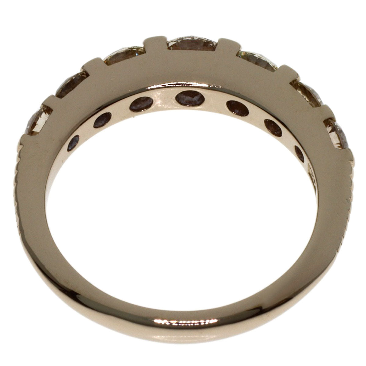 Kashikey Naked Brown Diamond Ring K18BG Ladies [Used]