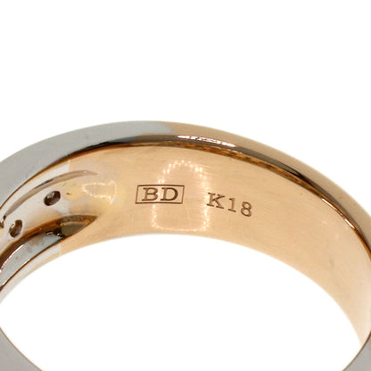 Kashikey Melange Brown Diamond Ring K18BG Ladies [Used]
